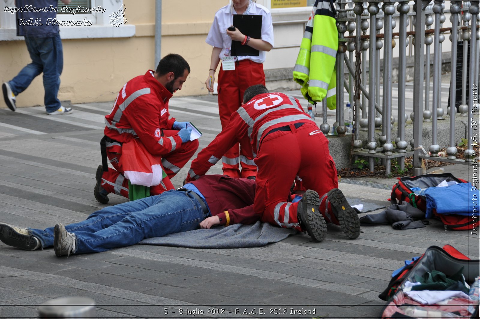 5 - 8 luglio - F.A.C.E. 2012 Ireland - Croce Rossa Italiana - Ispettorato Regionale Volontari del Soccorso del Piemonte