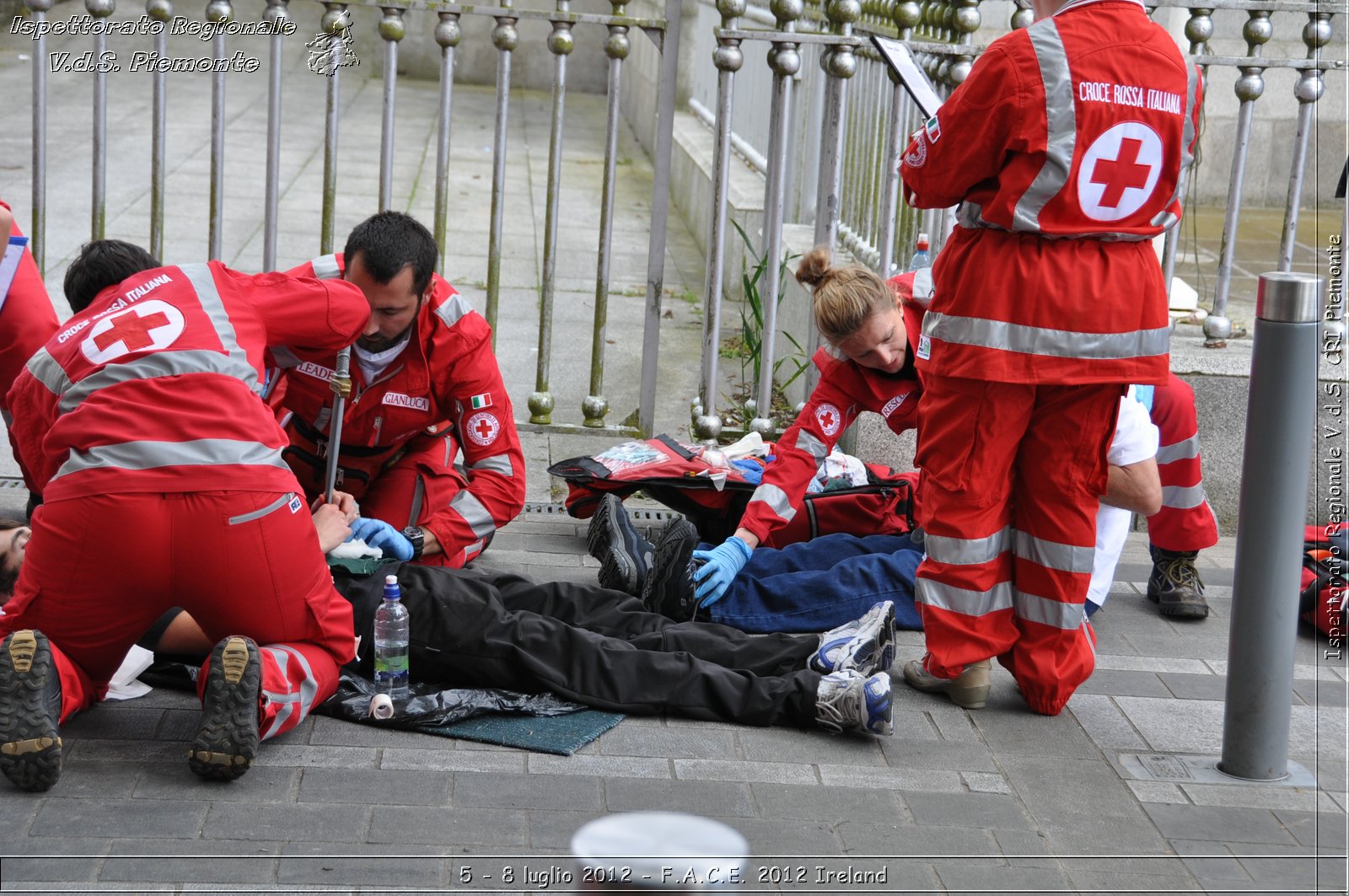 5 - 8 luglio - F.A.C.E. 2012 Ireland - Croce Rossa Italiana - Ispettorato Regionale Volontari del Soccorso del Piemonte