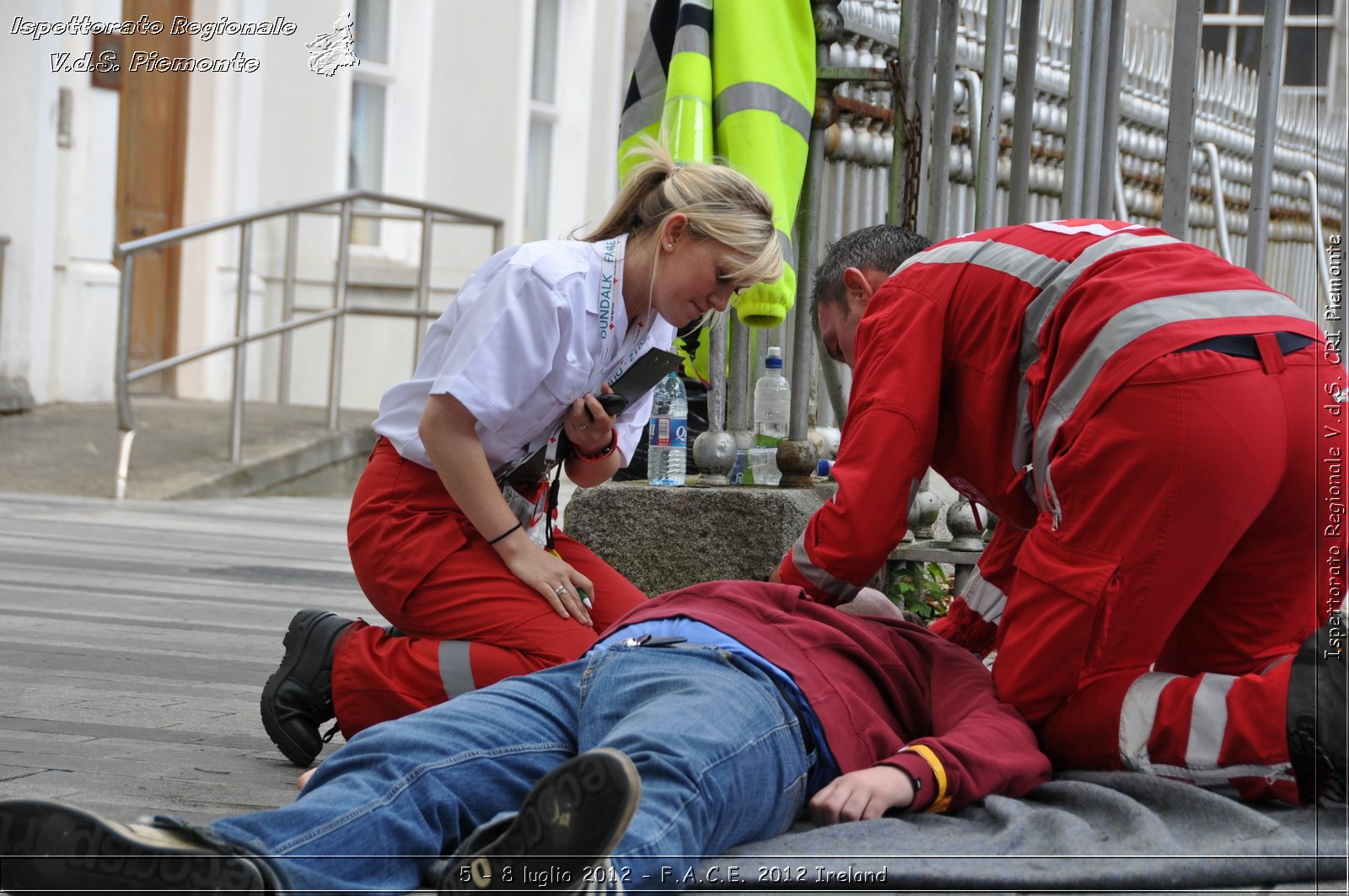 5 - 8 luglio - F.A.C.E. 2012 Ireland - Croce Rossa Italiana - Ispettorato Regionale Volontari del Soccorso del Piemonte