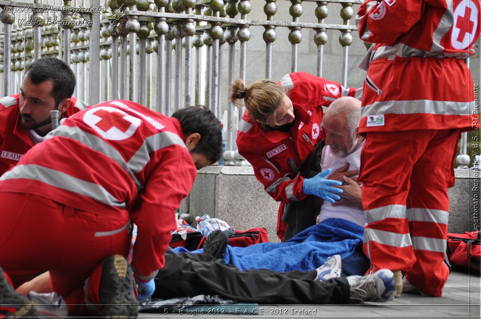 5 - 8 luglio - F.A.C.E. 2012 Ireland - Croce Rossa Italiana - Ispettorato Regionale Volontari del Soccorso del Piemonte