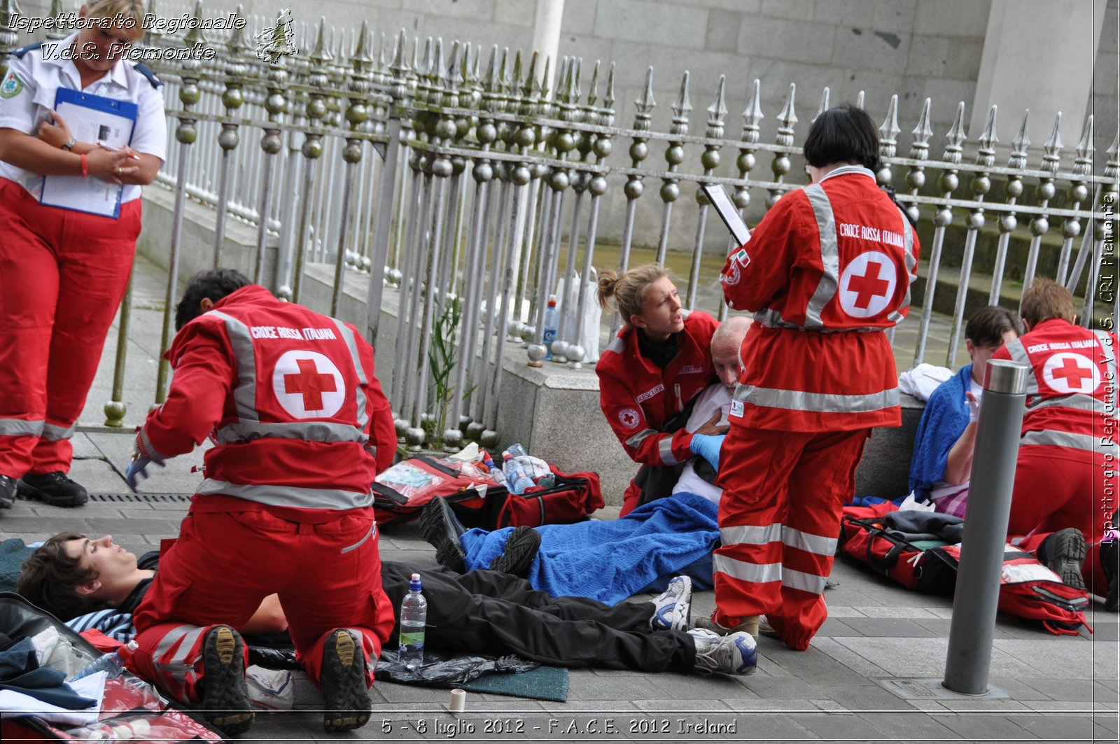 5 - 8 luglio - F.A.C.E. 2012 Ireland - Croce Rossa Italiana - Ispettorato Regionale Volontari del Soccorso del Piemonte