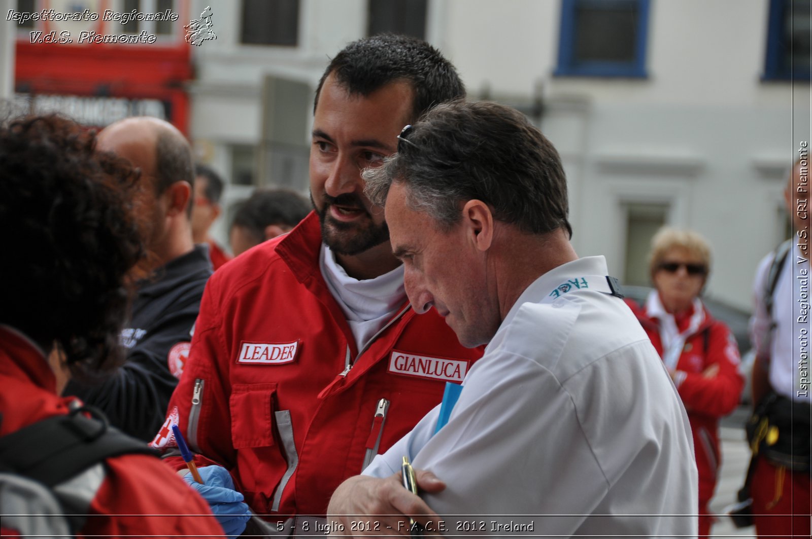 5 - 8 luglio - F.A.C.E. 2012 Ireland - Croce Rossa Italiana - Ispettorato Regionale Volontari del Soccorso del Piemonte