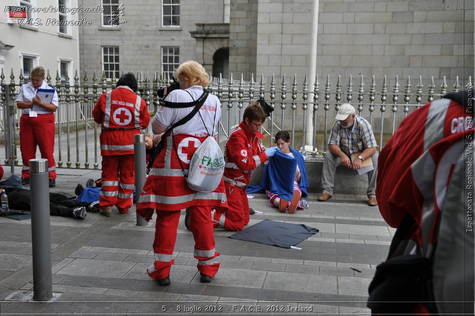 5 - 8 luglio - F.A.C.E. 2012 Ireland - Croce Rossa Italiana - Ispettorato Regionale Volontari del Soccorso del Piemonte