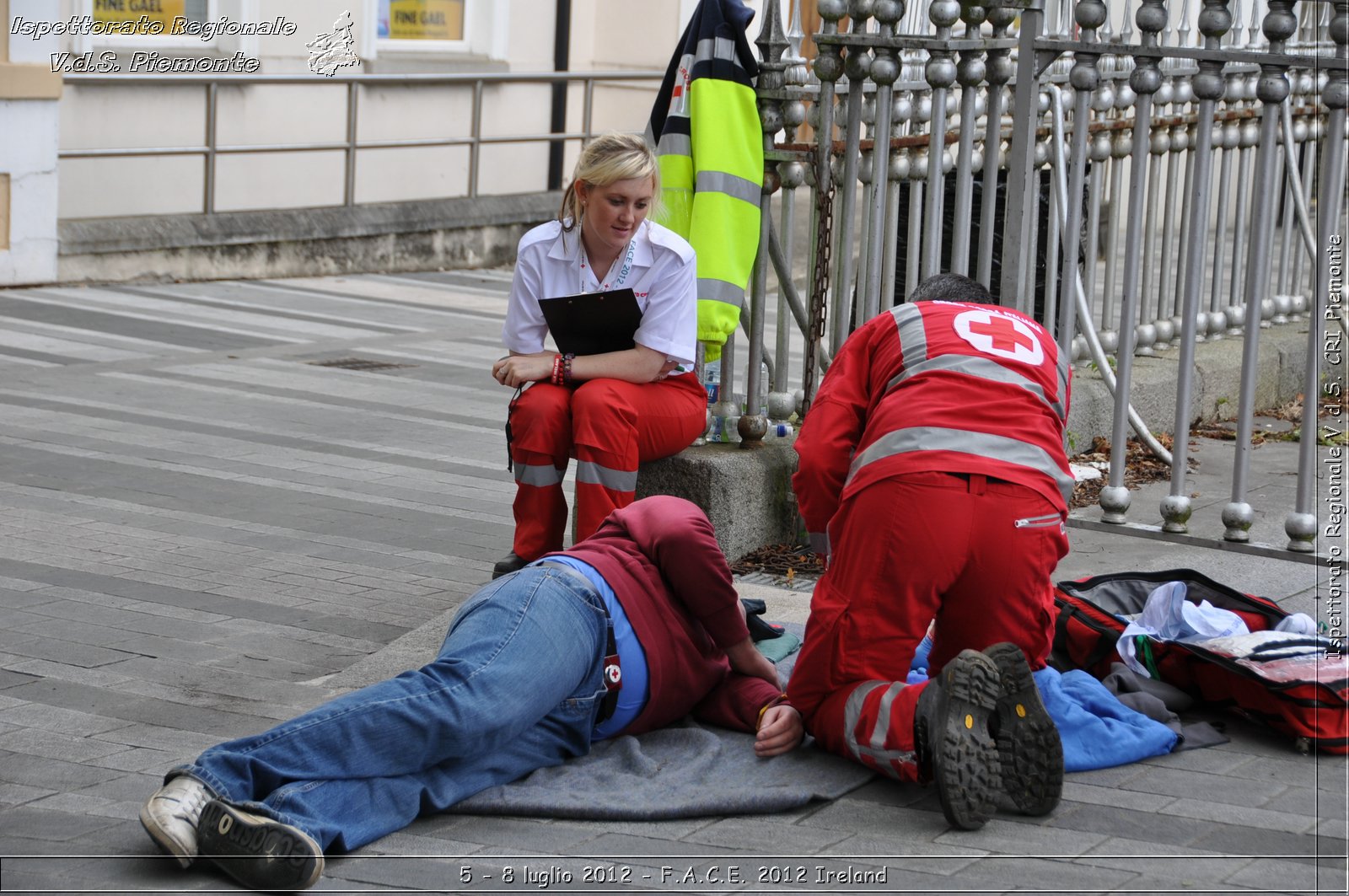 5 - 8 luglio - F.A.C.E. 2012 Ireland - Croce Rossa Italiana - Ispettorato Regionale Volontari del Soccorso del Piemonte