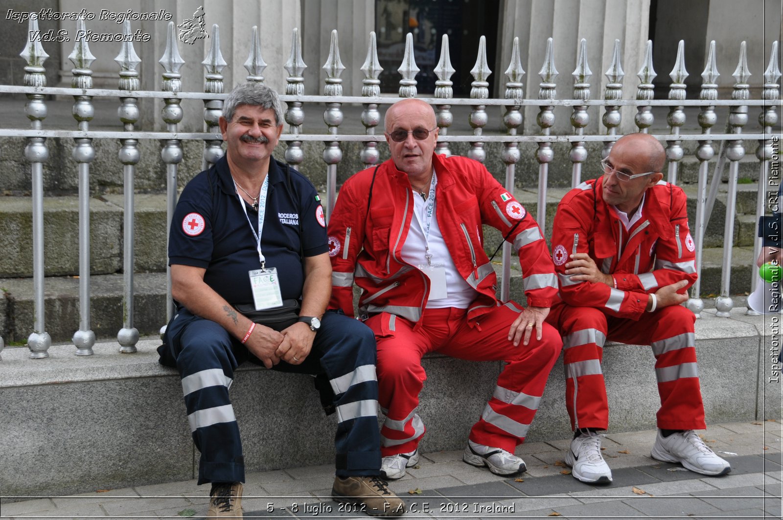 5 - 8 luglio - F.A.C.E. 2012 Ireland - Croce Rossa Italiana - Ispettorato Regionale Volontari del Soccorso del Piemonte