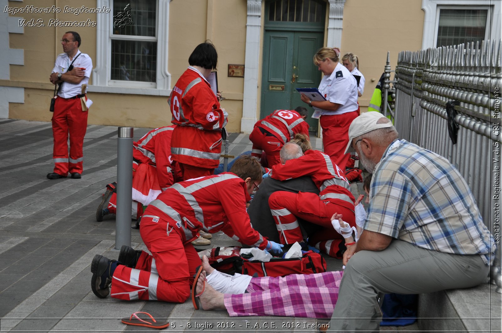 5 - 8 luglio - F.A.C.E. 2012 Ireland - Croce Rossa Italiana - Ispettorato Regionale Volontari del Soccorso del Piemonte