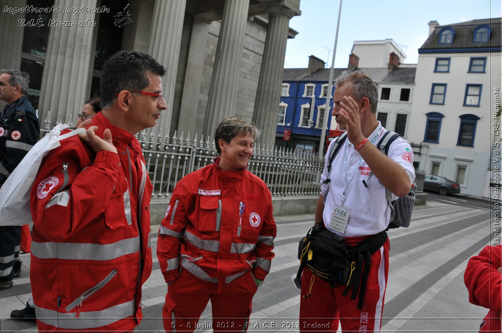 5 - 8 luglio - F.A.C.E. 2012 Ireland - Croce Rossa Italiana - Ispettorato Regionale Volontari del Soccorso del Piemonte