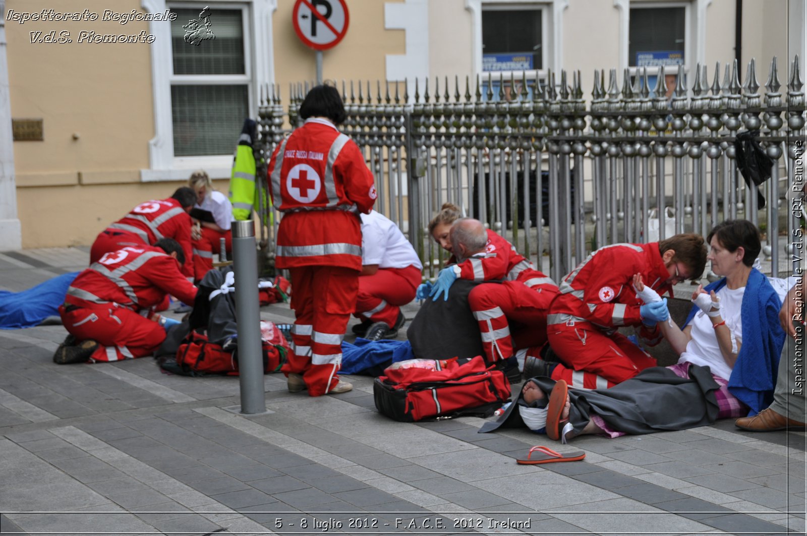 5 - 8 luglio - F.A.C.E. 2012 Ireland - Croce Rossa Italiana - Ispettorato Regionale Volontari del Soccorso del Piemonte