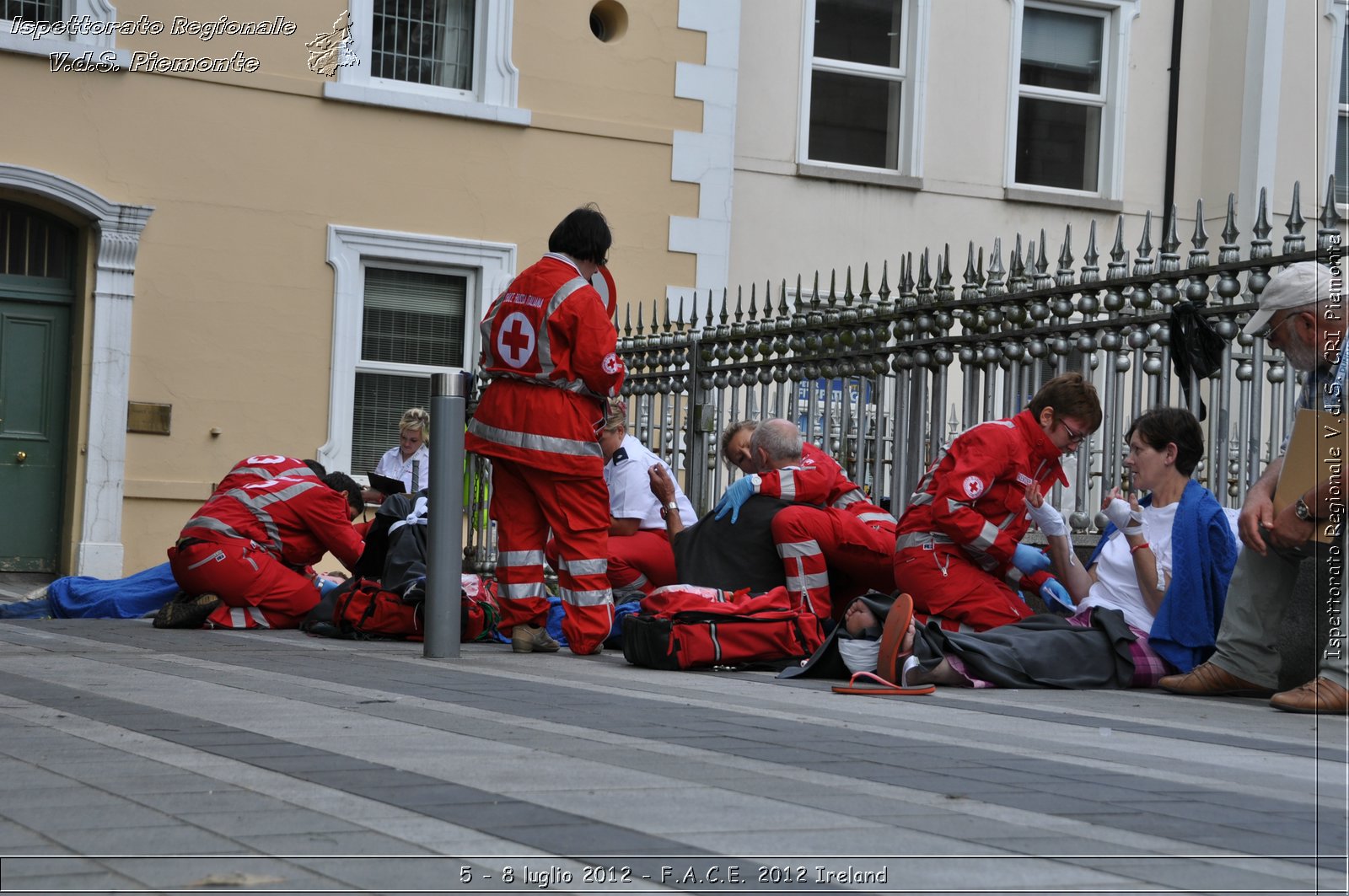 5 - 8 luglio - F.A.C.E. 2012 Ireland - Croce Rossa Italiana - Ispettorato Regionale Volontari del Soccorso del Piemonte