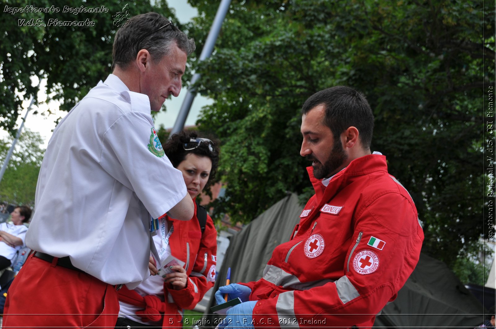 5 - 8 luglio - F.A.C.E. 2012 Ireland - Croce Rossa Italiana - Ispettorato Regionale Volontari del Soccorso del Piemonte