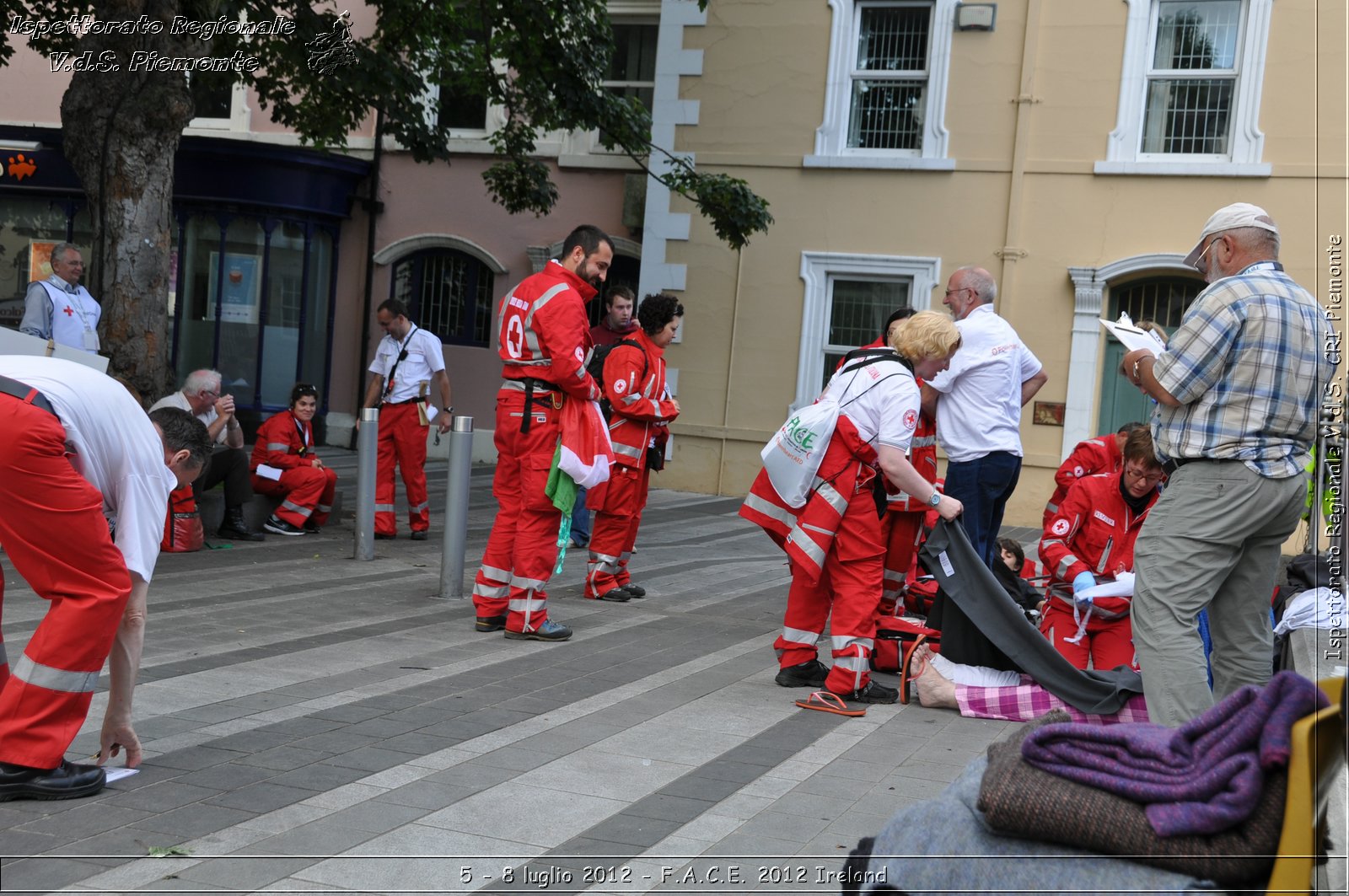 5 - 8 luglio - F.A.C.E. 2012 Ireland - Croce Rossa Italiana - Ispettorato Regionale Volontari del Soccorso del Piemonte