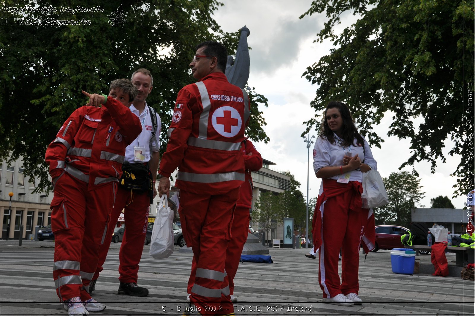 5 - 8 luglio - F.A.C.E. 2012 Ireland - Croce Rossa Italiana - Ispettorato Regionale Volontari del Soccorso del Piemonte