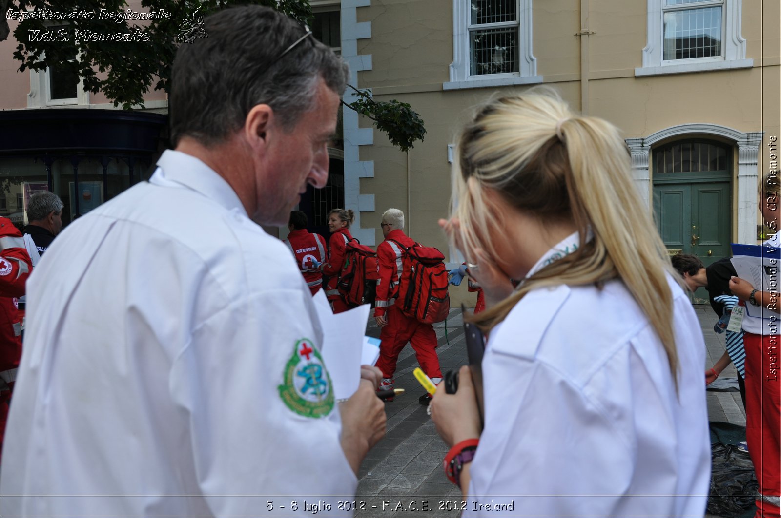 5 - 8 luglio - F.A.C.E. 2012 Ireland - Croce Rossa Italiana - Ispettorato Regionale Volontari del Soccorso del Piemonte