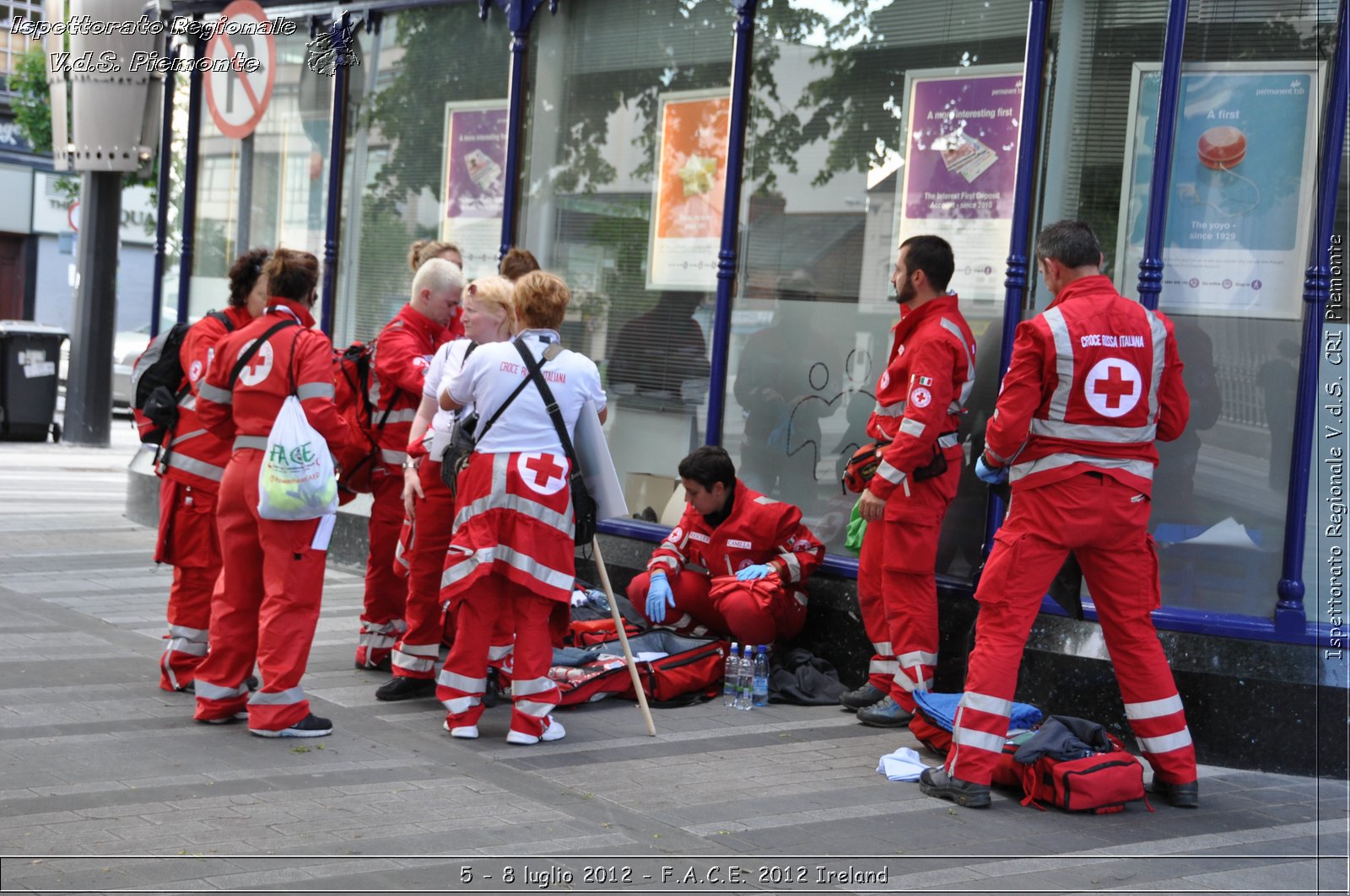 5 - 8 luglio - F.A.C.E. 2012 Ireland - Croce Rossa Italiana - Ispettorato Regionale Volontari del Soccorso del Piemonte