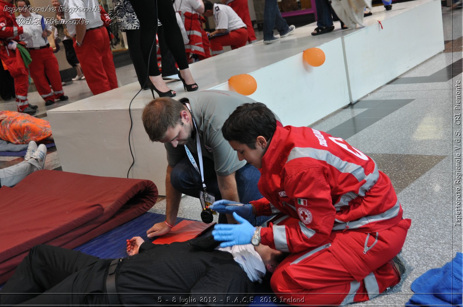 5 - 8 luglio - F.A.C.E. 2012 Ireland - Croce Rossa Italiana - Ispettorato Regionale Volontari del Soccorso del Piemonte