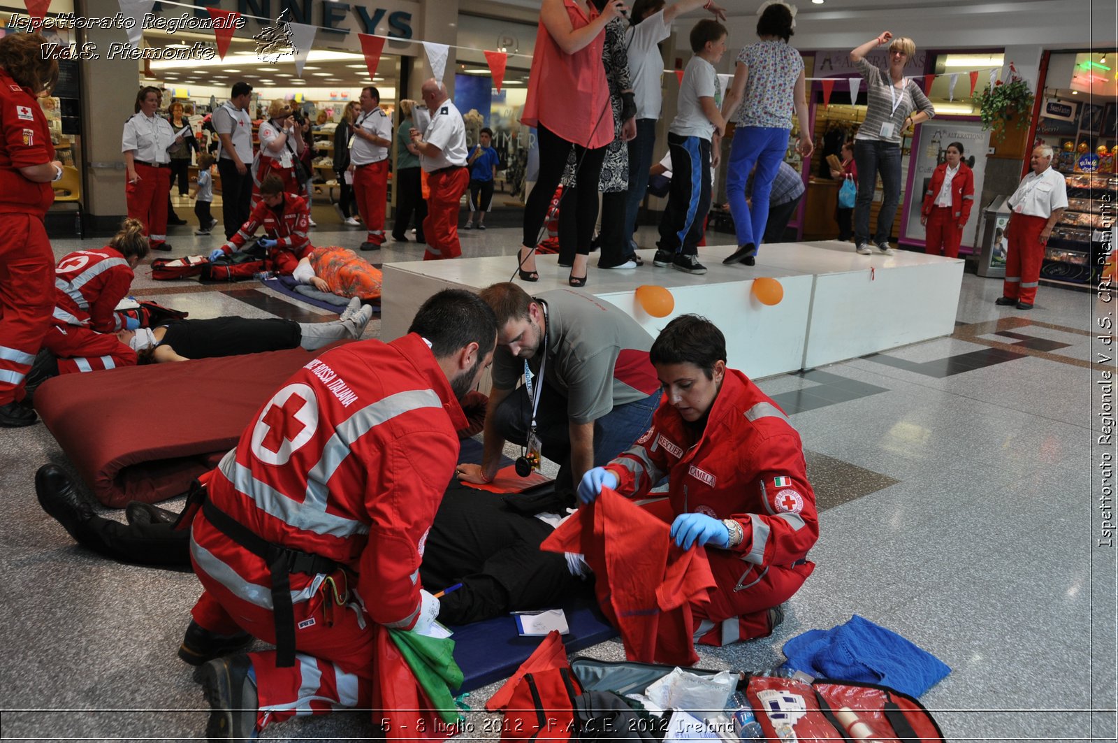 5 - 8 luglio - F.A.C.E. 2012 Ireland - Croce Rossa Italiana - Ispettorato Regionale Volontari del Soccorso del Piemonte