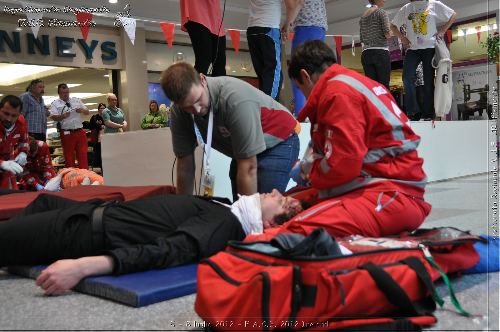 5 - 8 luglio - F.A.C.E. 2012 Ireland - Croce Rossa Italiana - Ispettorato Regionale Volontari del Soccorso del Piemonte