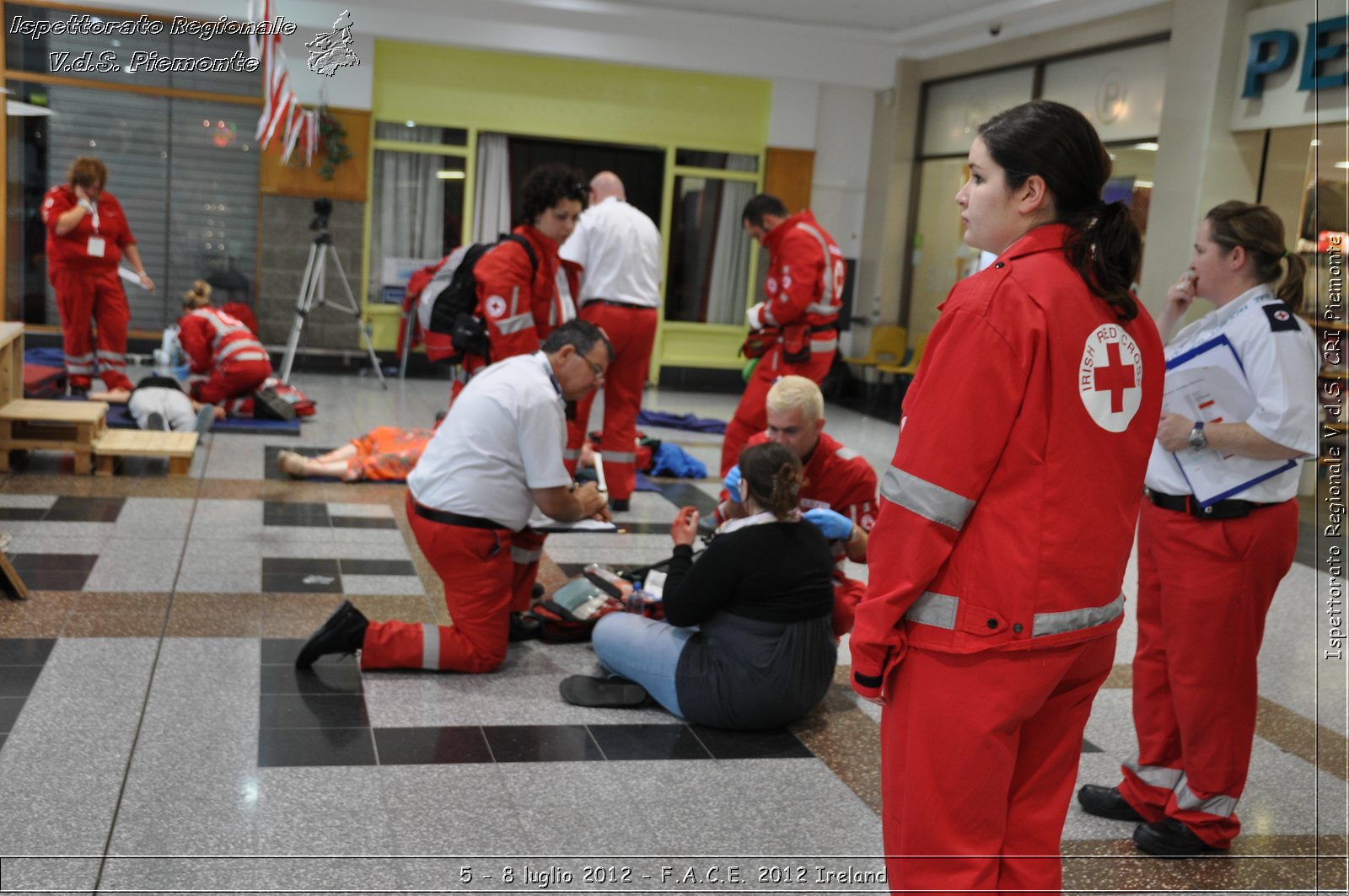 5 - 8 luglio - F.A.C.E. 2012 Ireland - Croce Rossa Italiana - Ispettorato Regionale Volontari del Soccorso del Piemonte