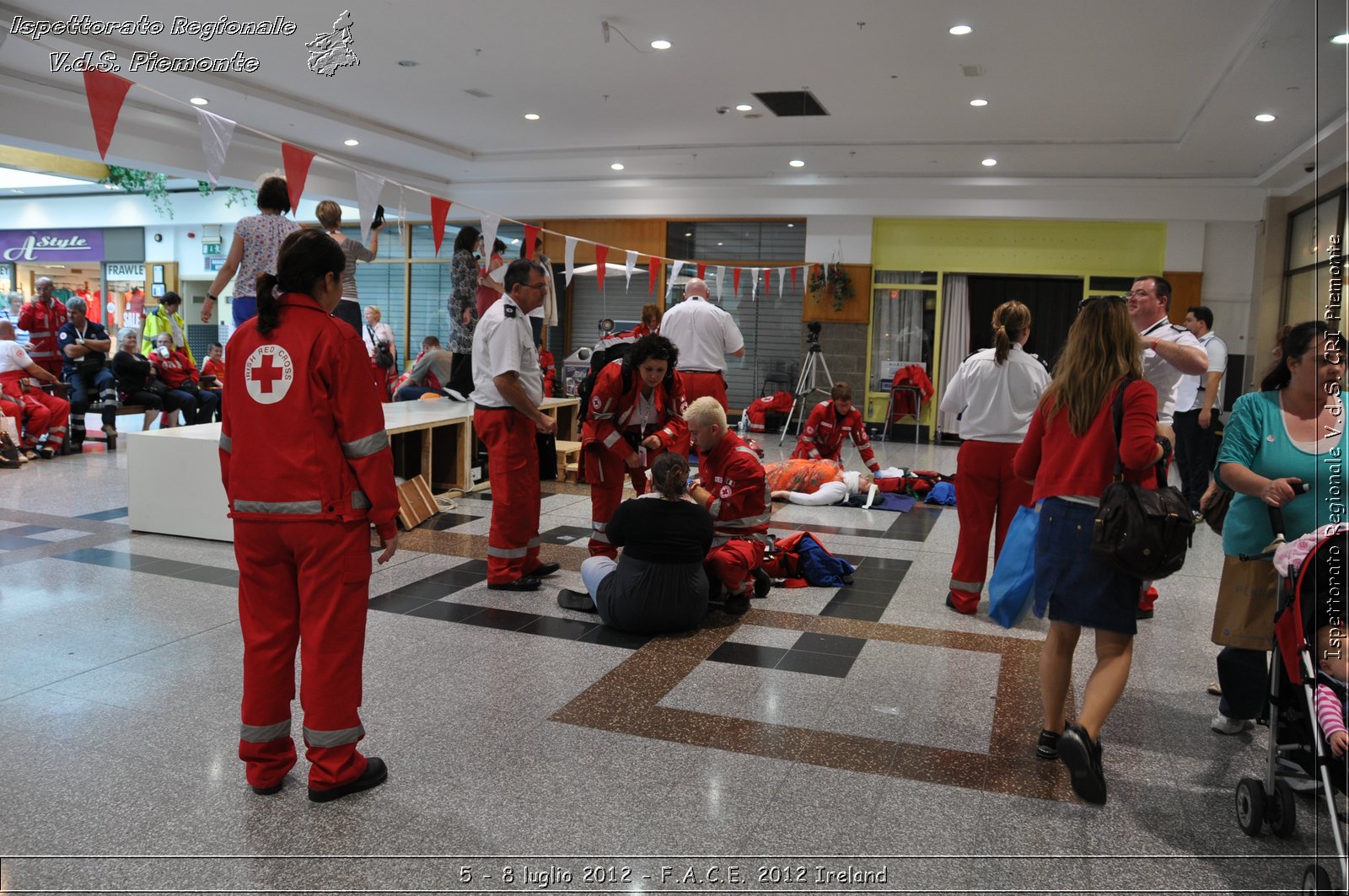 5 - 8 luglio - F.A.C.E. 2012 Ireland - Croce Rossa Italiana - Ispettorato Regionale Volontari del Soccorso del Piemonte