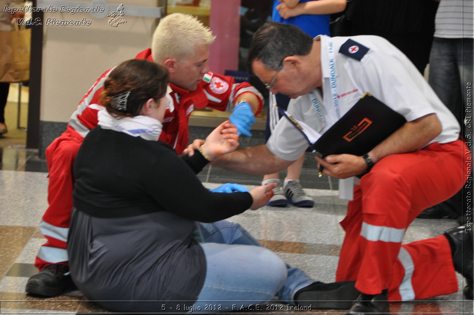 5 - 8 luglio - F.A.C.E. 2012 Ireland - Croce Rossa Italiana - Ispettorato Regionale Volontari del Soccorso del Piemonte