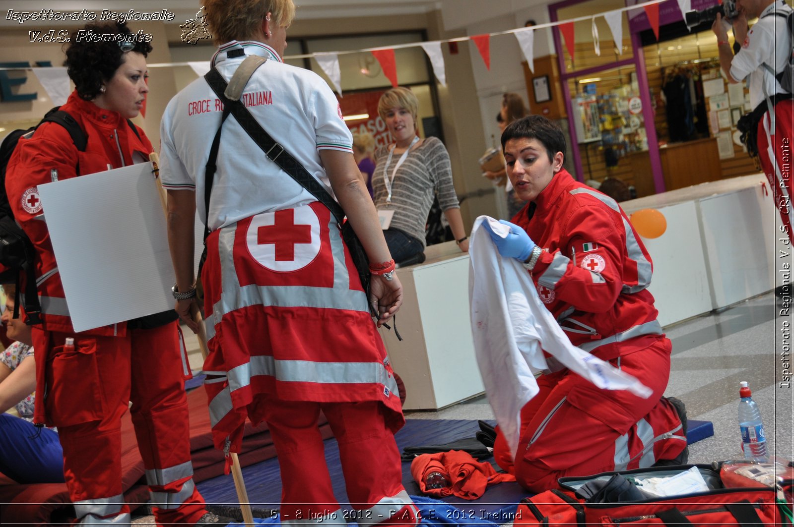 5 - 8 luglio - F.A.C.E. 2012 Ireland - Croce Rossa Italiana - Ispettorato Regionale Volontari del Soccorso del Piemonte