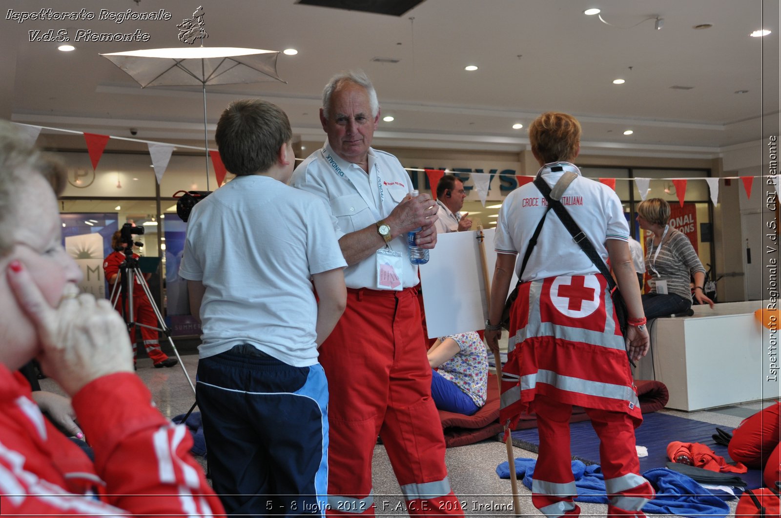 5 - 8 luglio - F.A.C.E. 2012 Ireland - Croce Rossa Italiana - Ispettorato Regionale Volontari del Soccorso del Piemonte