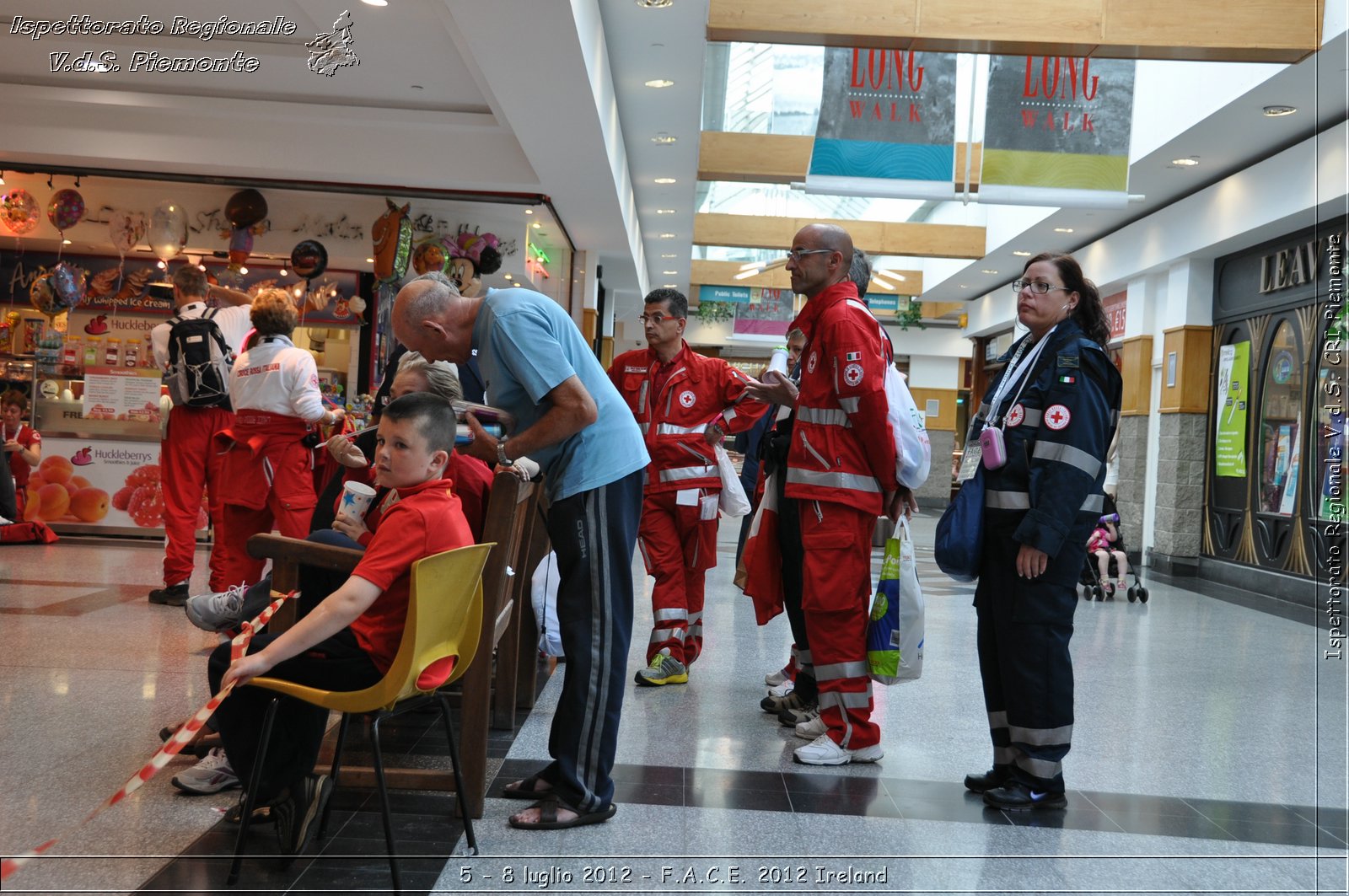 5 - 8 luglio - F.A.C.E. 2012 Ireland - Croce Rossa Italiana - Ispettorato Regionale Volontari del Soccorso del Piemonte