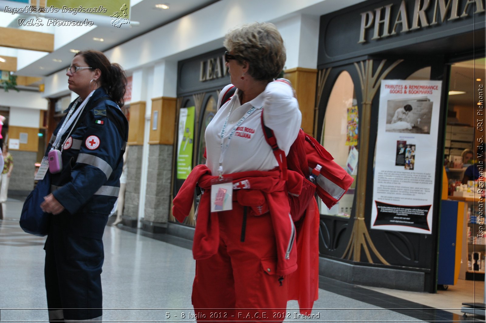 5 - 8 luglio - F.A.C.E. 2012 Ireland - Croce Rossa Italiana - Ispettorato Regionale Volontari del Soccorso del Piemonte