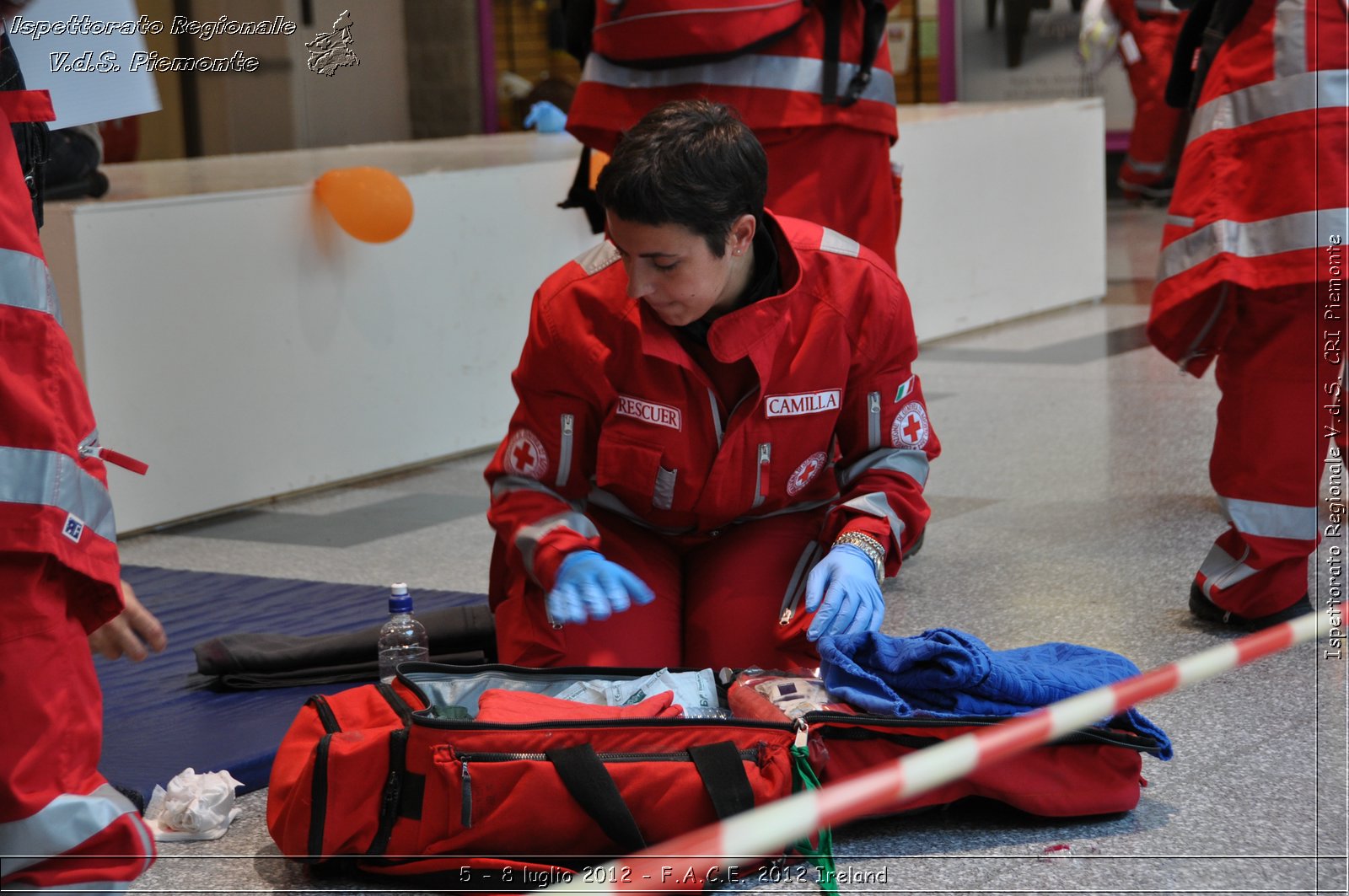 5 - 8 luglio - F.A.C.E. 2012 Ireland - Croce Rossa Italiana - Ispettorato Regionale Volontari del Soccorso del Piemonte