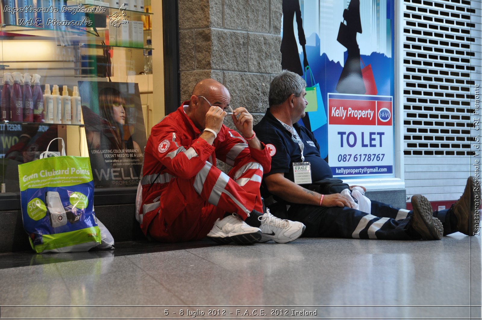 5 - 8 luglio - F.A.C.E. 2012 Ireland - Croce Rossa Italiana - Ispettorato Regionale Volontari del Soccorso del Piemonte