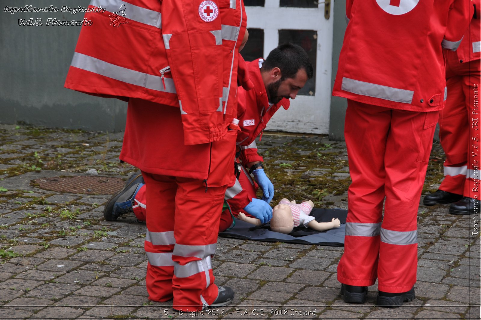 5 - 8 luglio - F.A.C.E. 2012 Ireland - Croce Rossa Italiana - Ispettorato Regionale Volontari del Soccorso del Piemonte