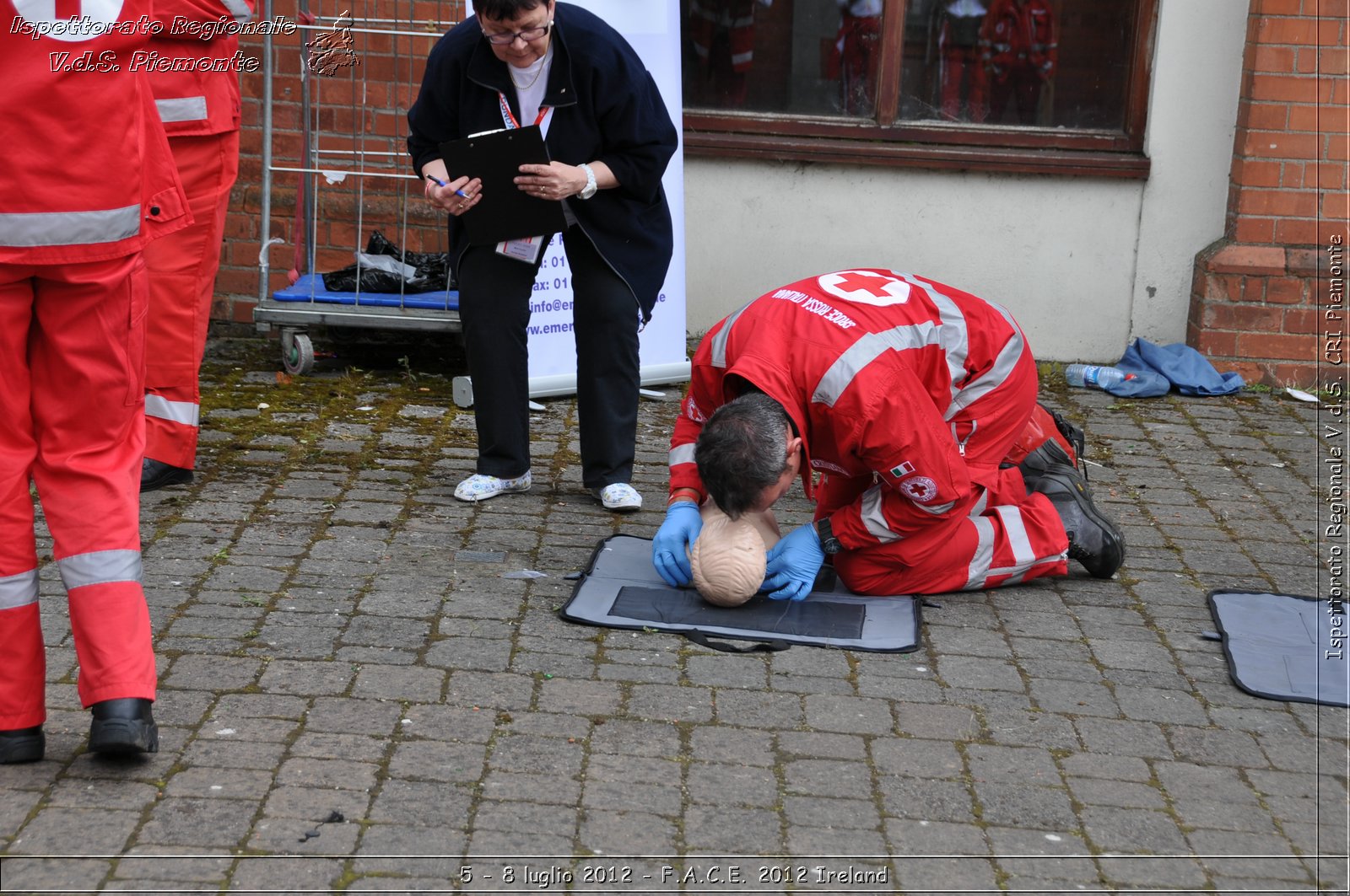 5 - 8 luglio - F.A.C.E. 2012 Ireland - Croce Rossa Italiana - Ispettorato Regionale Volontari del Soccorso del Piemonte