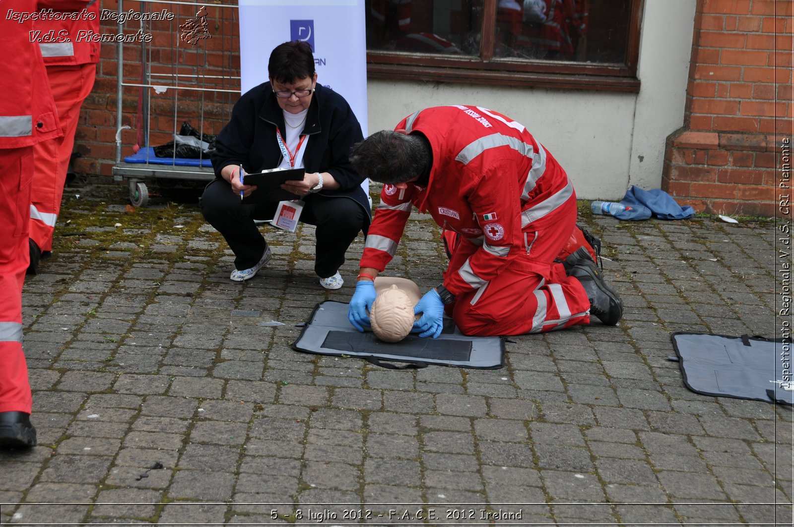 5 - 8 luglio - F.A.C.E. 2012 Ireland - Croce Rossa Italiana - Ispettorato Regionale Volontari del Soccorso del Piemonte