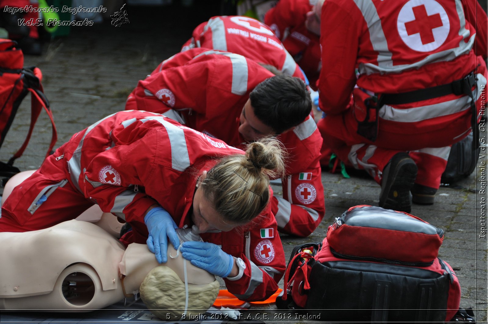 5 - 8 luglio - F.A.C.E. 2012 Ireland - Croce Rossa Italiana - Ispettorato Regionale Volontari del Soccorso del Piemonte