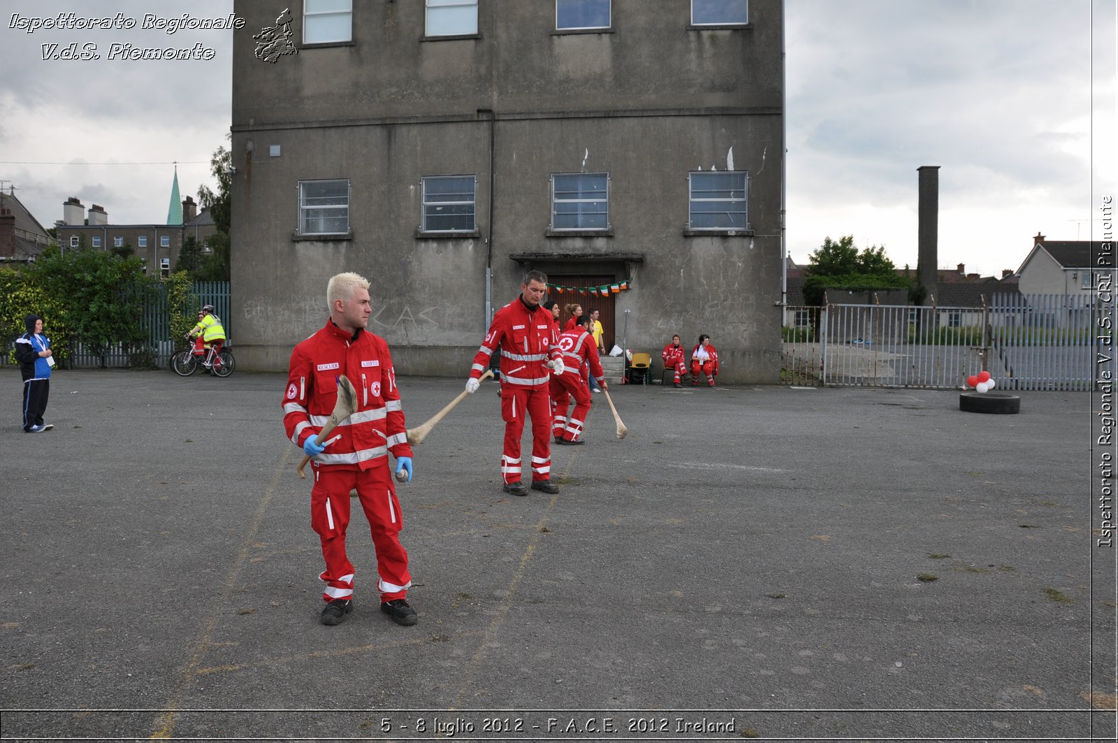 5 - 8 luglio - F.A.C.E. 2012 Ireland - Croce Rossa Italiana - Ispettorato Regionale Volontari del Soccorso del Piemonte