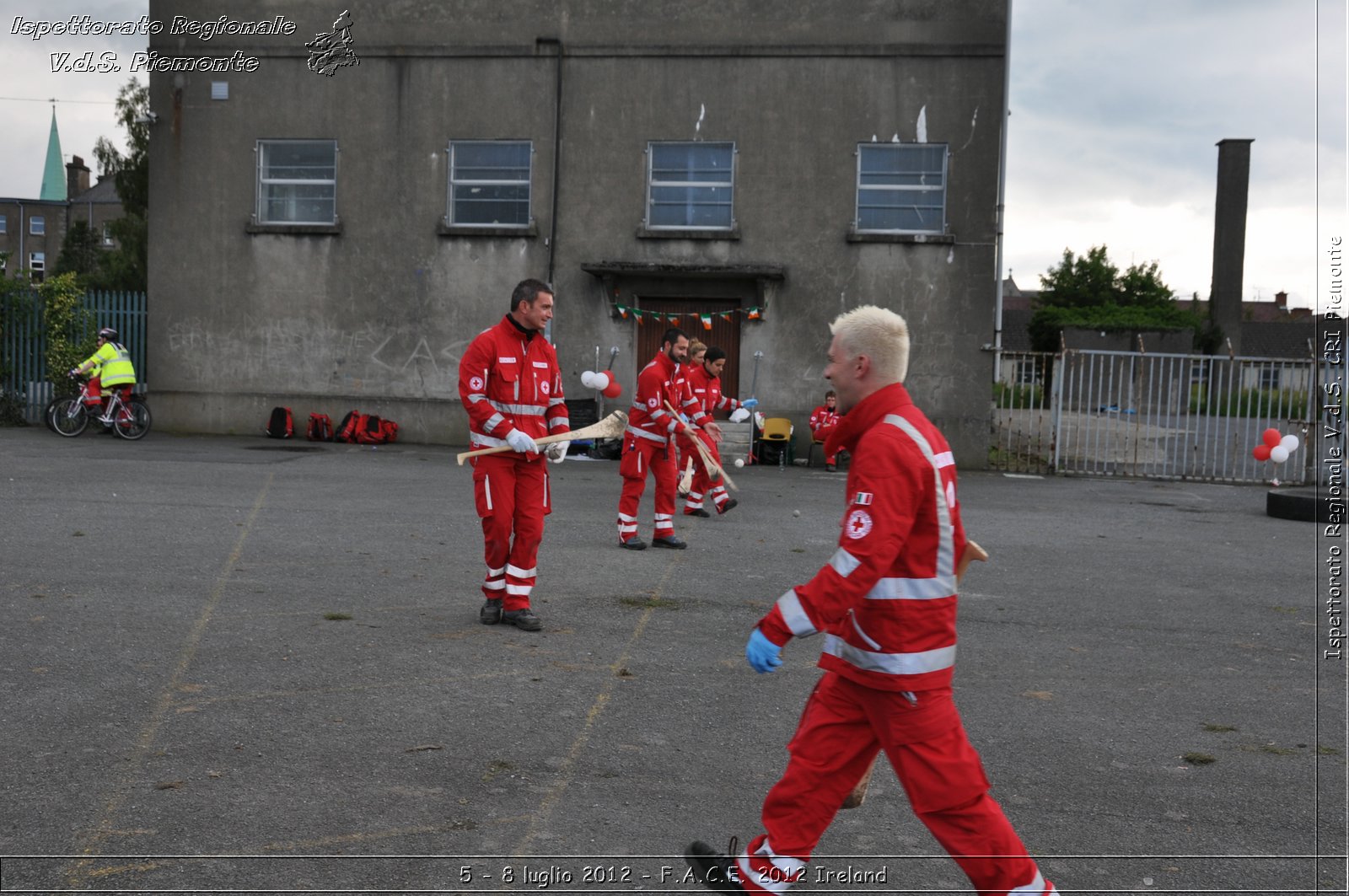 5 - 8 luglio - F.A.C.E. 2012 Ireland - Croce Rossa Italiana - Ispettorato Regionale Volontari del Soccorso del Piemonte