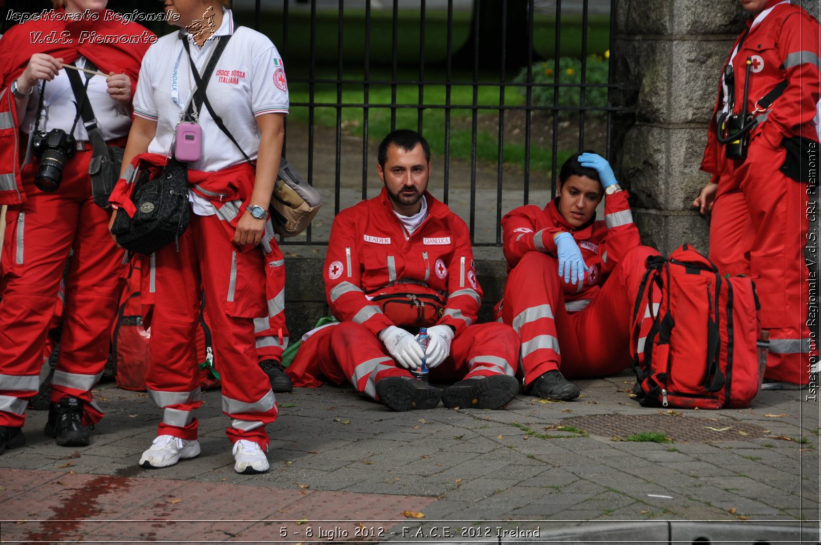 5 - 8 luglio - F.A.C.E. 2012 Ireland - Croce Rossa Italiana - Ispettorato Regionale Volontari del Soccorso del Piemonte