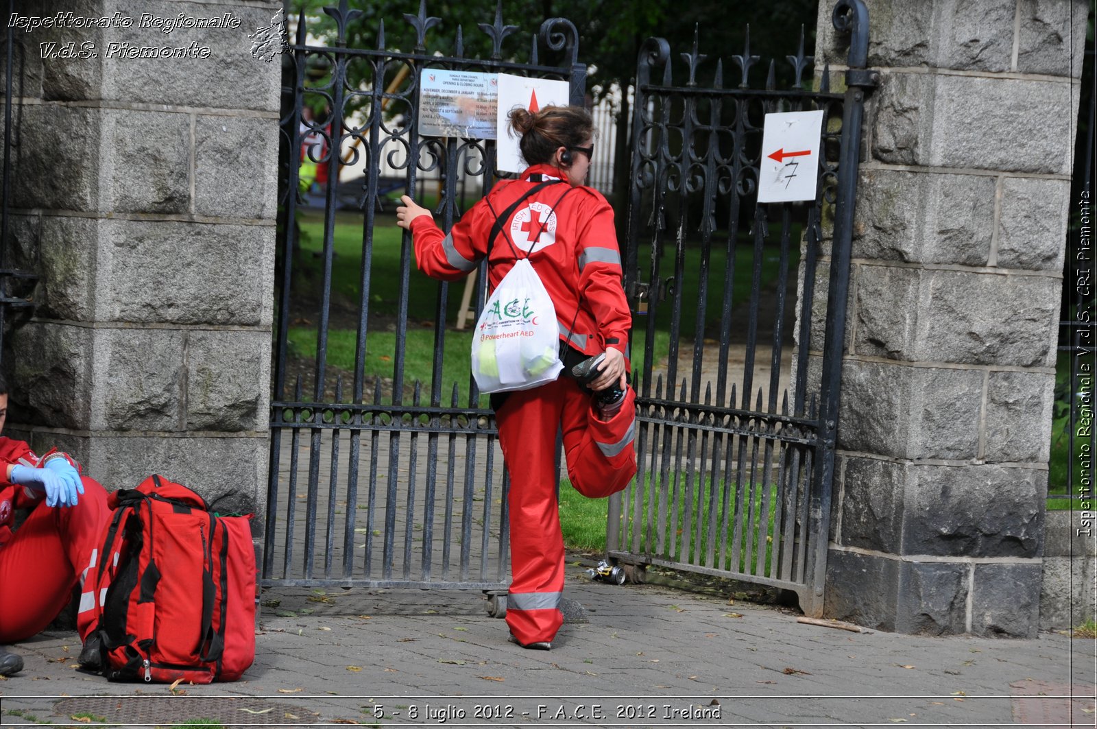 5 - 8 luglio - F.A.C.E. 2012 Ireland - Croce Rossa Italiana - Ispettorato Regionale Volontari del Soccorso del Piemonte