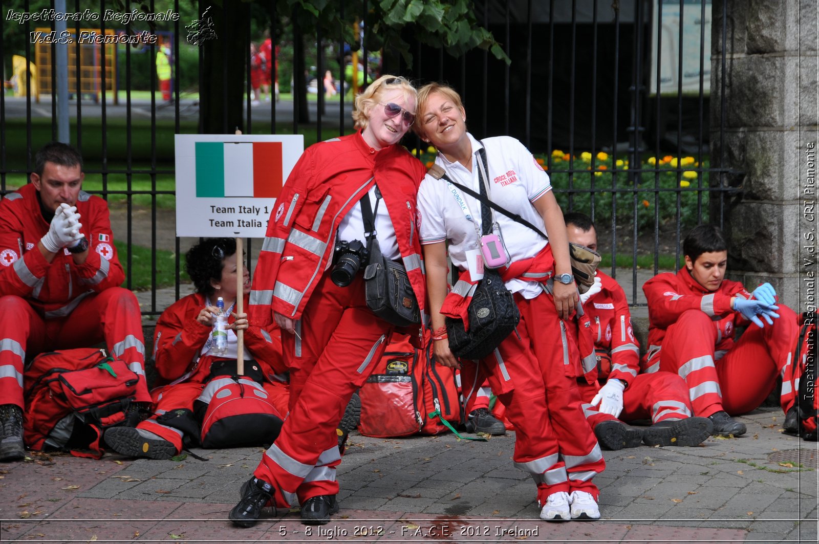 5 - 8 luglio - F.A.C.E. 2012 Ireland - Croce Rossa Italiana - Ispettorato Regionale Volontari del Soccorso del Piemonte