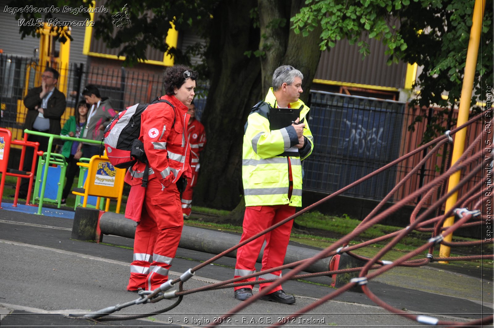 5 - 8 luglio - F.A.C.E. 2012 Ireland - Croce Rossa Italiana - Ispettorato Regionale Volontari del Soccorso del Piemonte