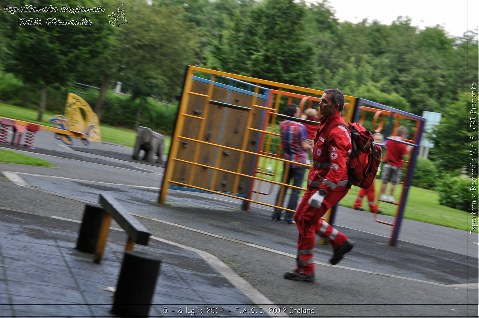 5 - 8 luglio - F.A.C.E. 2012 Ireland - Croce Rossa Italiana - Ispettorato Regionale Volontari del Soccorso del Piemonte