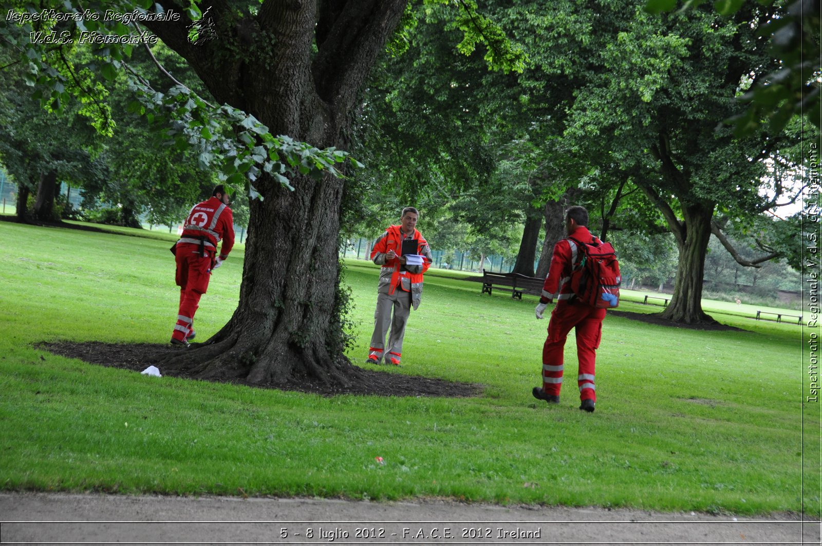 5 - 8 luglio - F.A.C.E. 2012 Ireland - Croce Rossa Italiana - Ispettorato Regionale Volontari del Soccorso del Piemonte