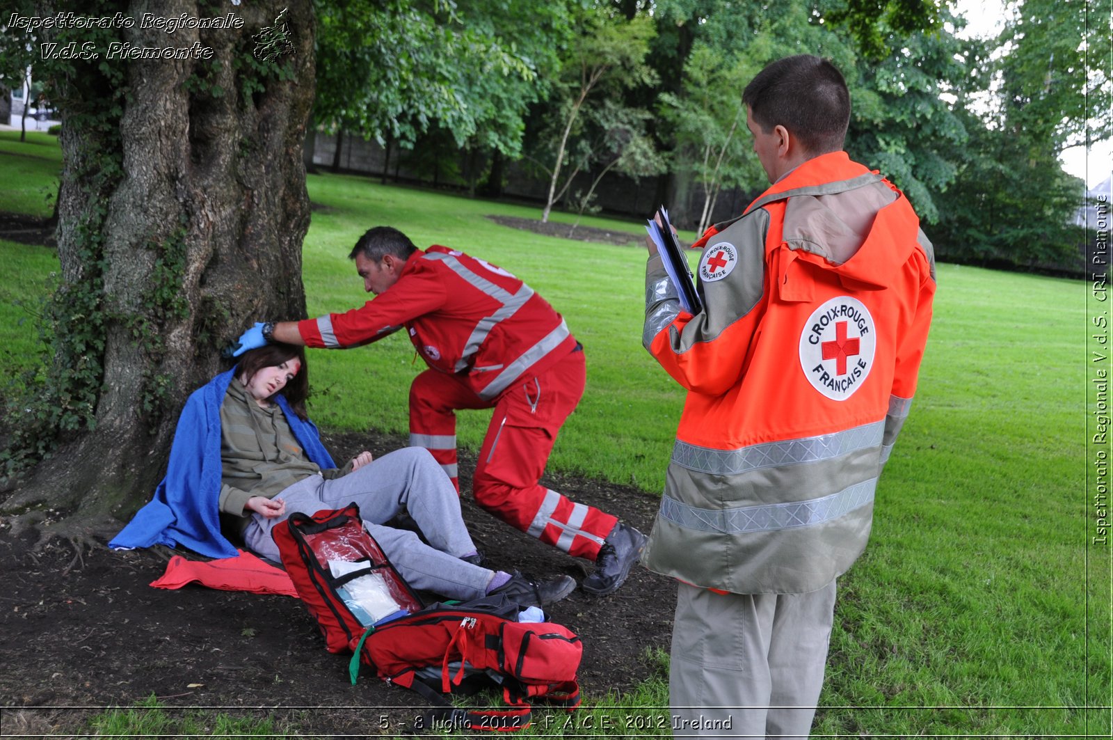 5 - 8 luglio - F.A.C.E. 2012 Ireland - Croce Rossa Italiana - Ispettorato Regionale Volontari del Soccorso del Piemonte