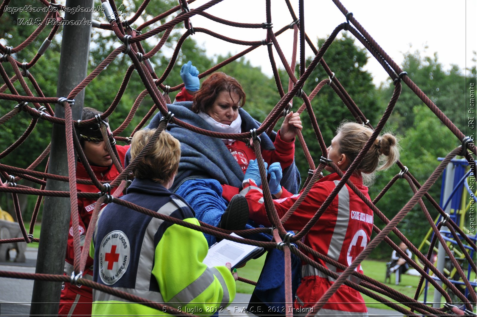 5 - 8 luglio - F.A.C.E. 2012 Ireland - Croce Rossa Italiana - Ispettorato Regionale Volontari del Soccorso del Piemonte