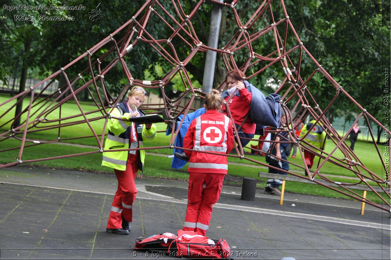 5 - 8 luglio - F.A.C.E. 2012 Ireland - Croce Rossa Italiana - Ispettorato Regionale Volontari del Soccorso del Piemonte