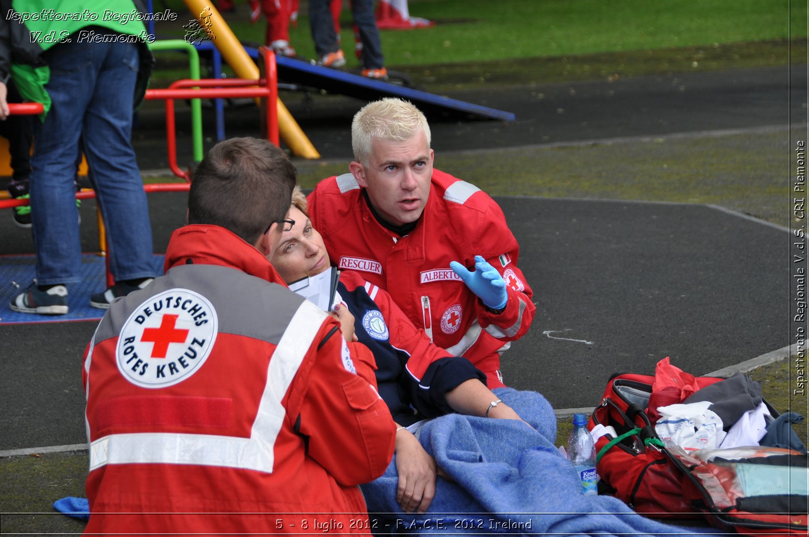 5 - 8 luglio - F.A.C.E. 2012 Ireland - Croce Rossa Italiana - Ispettorato Regionale Volontari del Soccorso del Piemonte