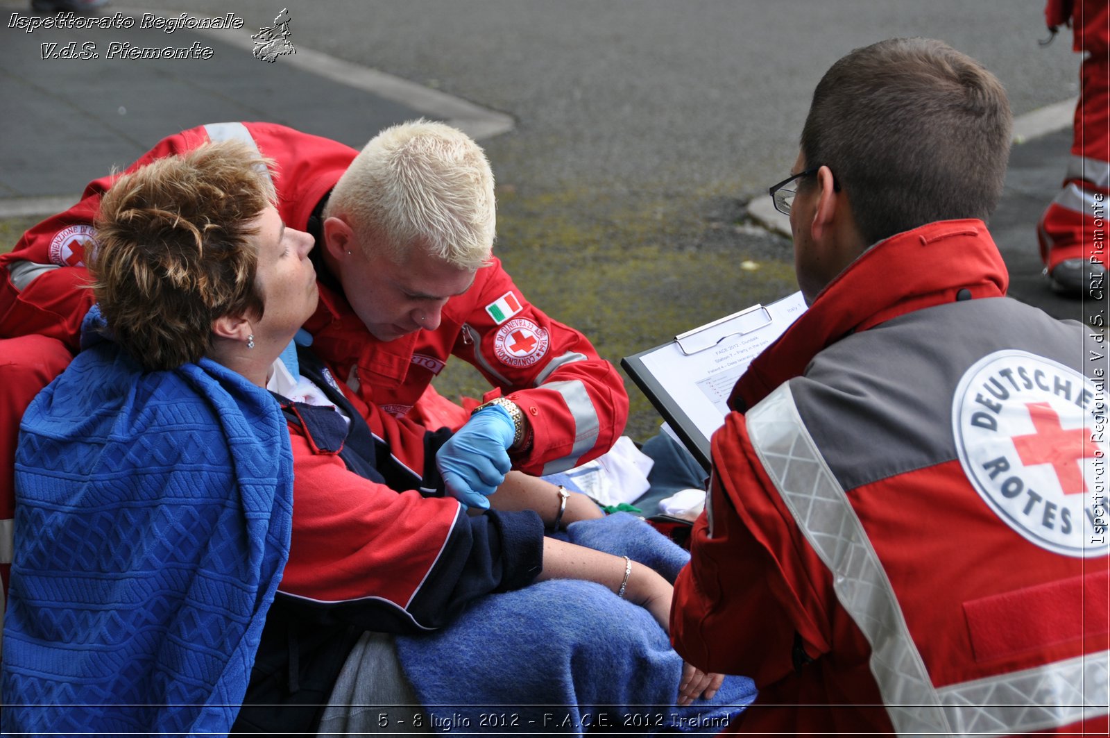 5 - 8 luglio - F.A.C.E. 2012 Ireland - Croce Rossa Italiana - Ispettorato Regionale Volontari del Soccorso del Piemonte