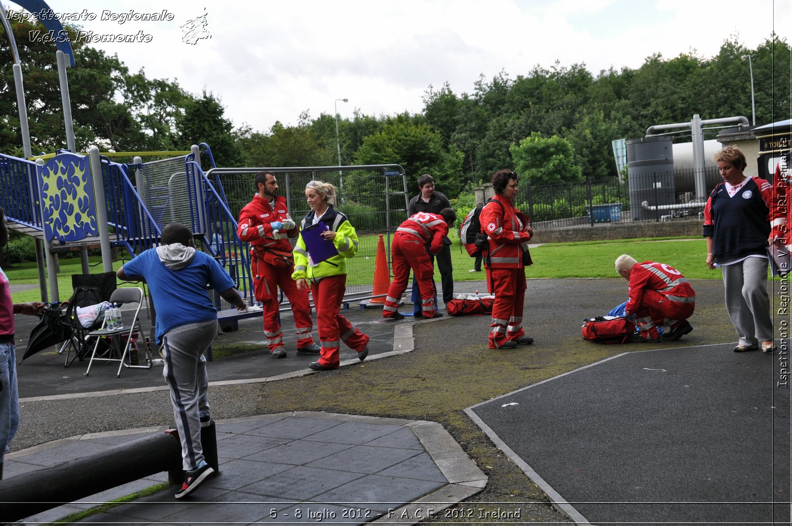 5 - 8 luglio - F.A.C.E. 2012 Ireland - Croce Rossa Italiana - Ispettorato Regionale Volontari del Soccorso del Piemonte