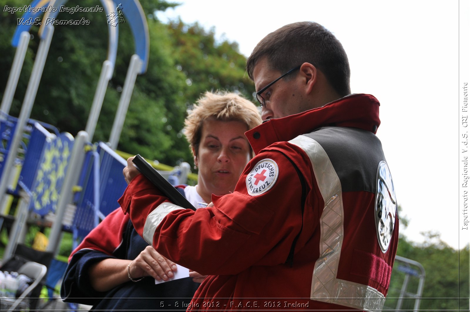 5 - 8 luglio - F.A.C.E. 2012 Ireland - Croce Rossa Italiana - Ispettorato Regionale Volontari del Soccorso del Piemonte