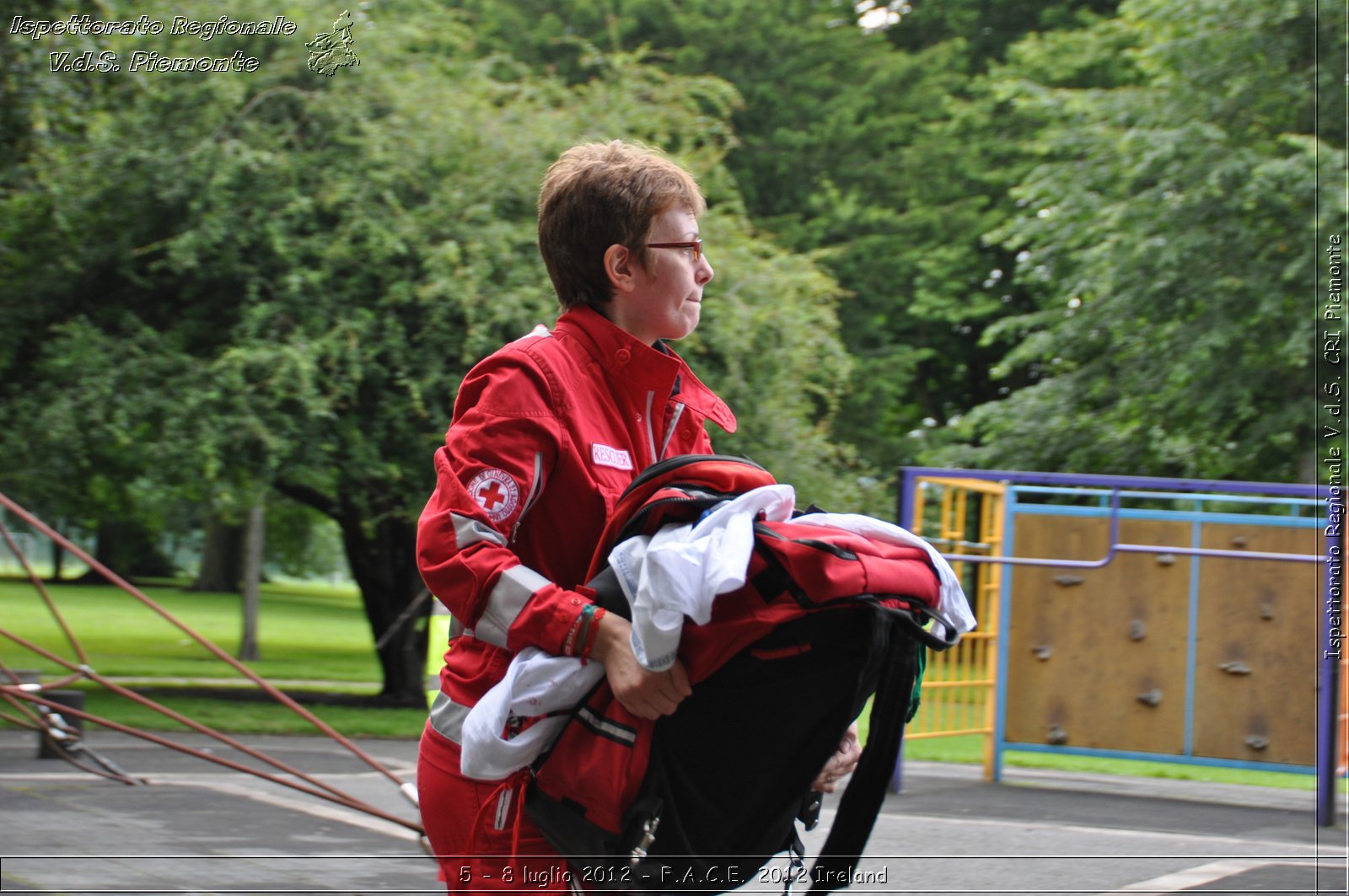 5 - 8 luglio - F.A.C.E. 2012 Ireland - Croce Rossa Italiana - Ispettorato Regionale Volontari del Soccorso del Piemonte